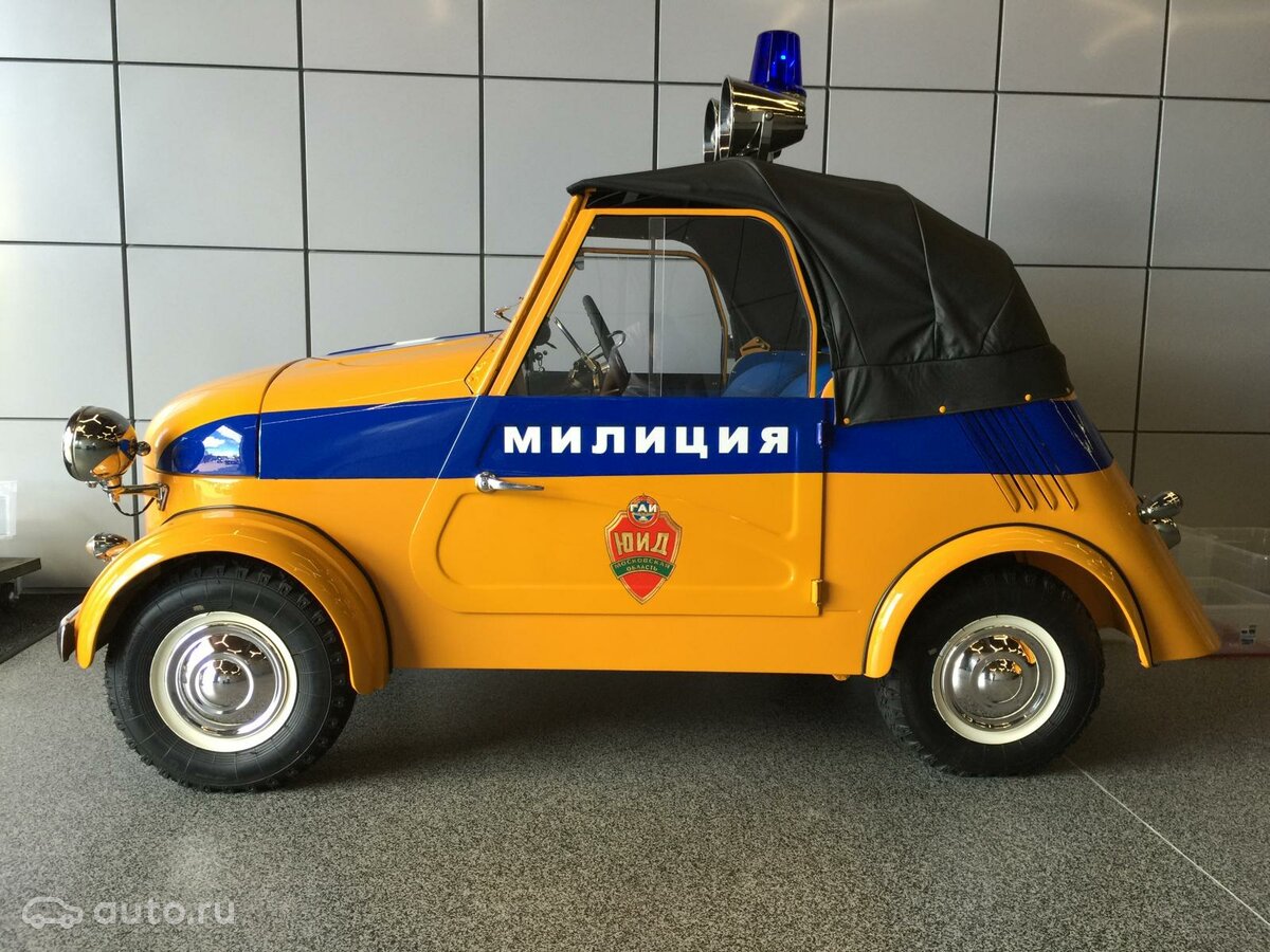 1959 СМЗ С-3А ГАИ Милиция - АвтоГурман